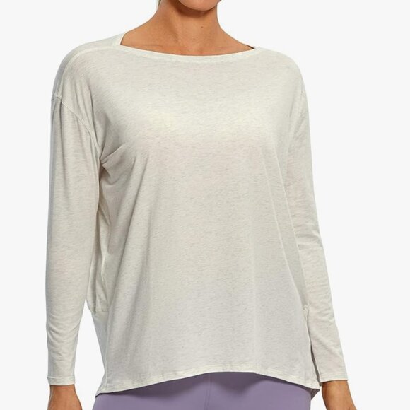 lululemon athletica Tops - Lululemon long sleeve lightweight tee shirt t-shirt, M